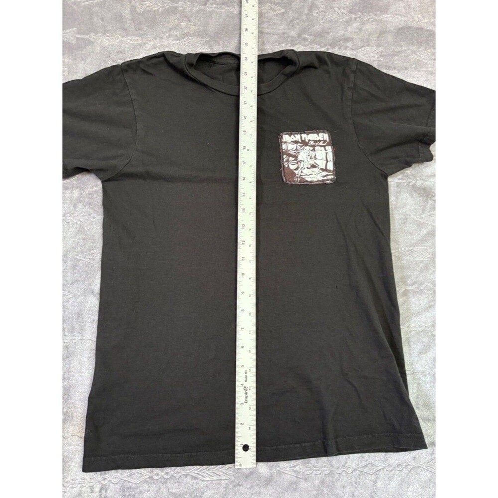 Vintage Style Iron Maiden Black T-Shirt Men's M | 70s 80s Metal Music Rock Band - Picture 5 of 8